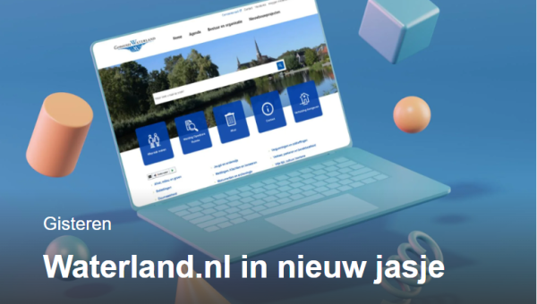 Waterland.nl in nieuw jasje